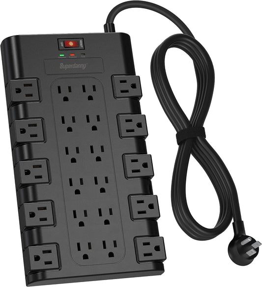 22 port Power Strip Surge Protector