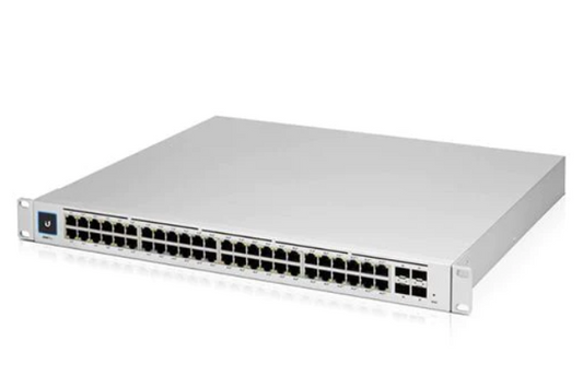 UniFi 48-Port PoE+ SFP+ Switch Gen2 L2 × 2