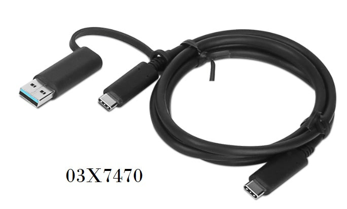 (Renewed) Lenovo ThinkPad Hybrid USB‑C with USB‑A Dock (model DUD9011D1)