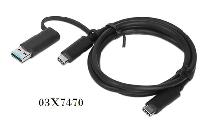 (Renewed) Lenovo ThinkPad Hybrid USB‑C with USB‑A Dock (model DUD9011D1)