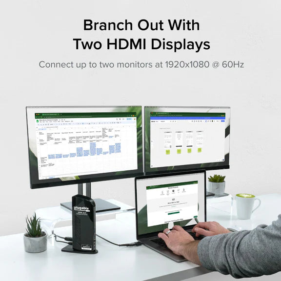 Plugable UD-3900 Dual Monitor Docking Station