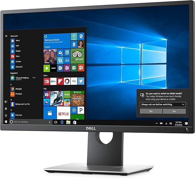 DELL 24-inch 1080p Monitor - P2417H (Renewed)